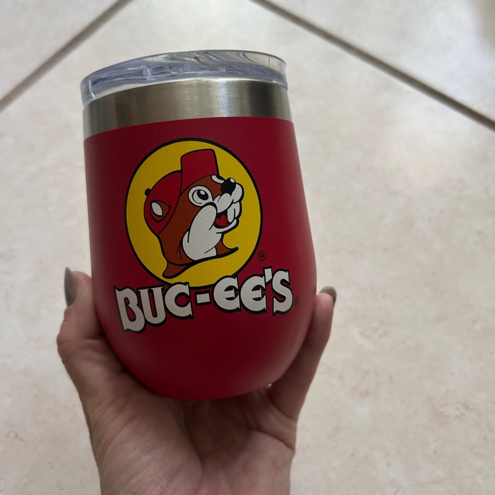 Buc-ee's Red Stainless Steel Insulated Tumbler with Lid